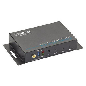 Black Box Just Plug IN A VGA Cable From A PC - AVSC-VGA-HDMI-R2