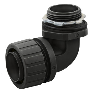 Hubbell 1 1/4in Non-Metallic Connector - P1259NBK