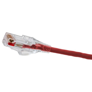 Hubbell HCL6R05 Cat6 Patch Cord – 5 ft – Red