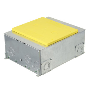 Hubbell CFB10G55E Concrete Floorbox - 8/10-Gang