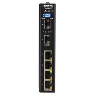 Black Box Four 10/100/1000 MBPS RJ-45 Ports AND TWO - LGH1006A