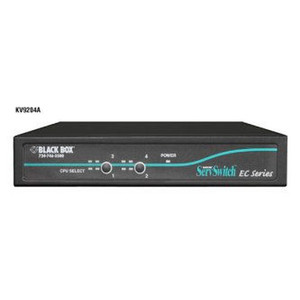 Black Box KVM Switch FOR PS/2 OR USB Servers AND USB - KV9204A