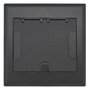 Hubbell 10GAFBCVRBK 10 Gang Floor Box Cover