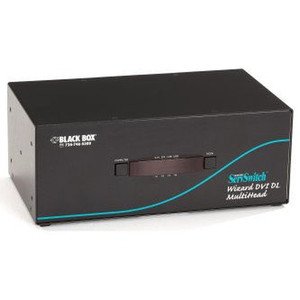 Black Box KVM Switch - Quad-head Dvi-d Dual-link USB - KV2404A