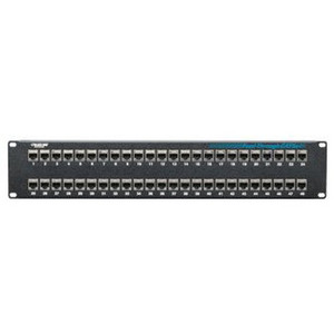 Black Box CAT5E Feed-through Patch Panel - 2U - JPM806A-R2