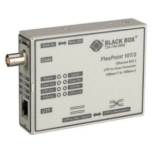 Black Box Ethernet (10-MBPS) Media Converter - 10-MBPS - LMC210A