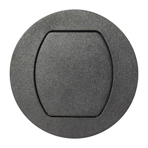 Hubbell KitchenCounter Trim Flush Mount Black - RCT111BK