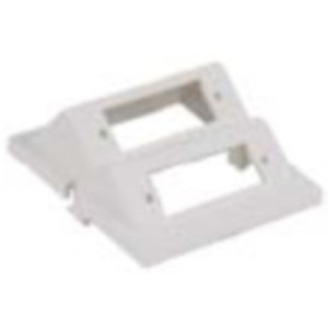 AV Unloaded Module SC Angled 2 Duplex 2 Unit Office White