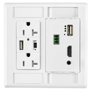 Hubbell IMFP1D1GY 2-Gang Wallplate