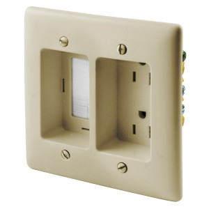 Hubbell RR1512I Tamper Resistant Receptacle