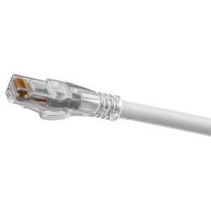 Hubbell HC6AW07 Cat6A Patch Cord – 7 ft – White