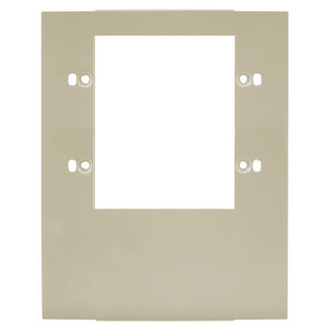 Hubbell HBL6747C2IV 3 Gang Device Plate - Ivory