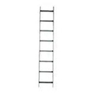 NextFrame Ladder Rack Straight Section 10ft. L x 6in. W Black **Drop Ship Only**