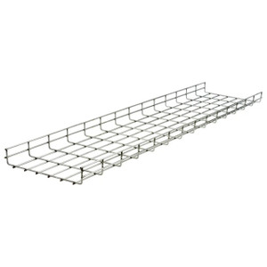 Hubbell Wire Basket Tray - 4in H x 20in W - HBT0420