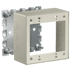 Hubbell HBL5744S2IVA Switch & Receptacle Box