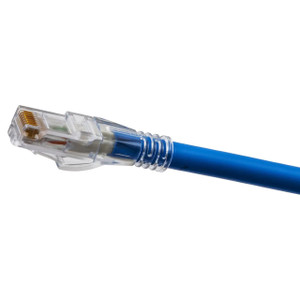 Hubbell HC6AB40 Cat6A Patch Cord – 40 ft – Blue
