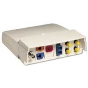 Hubbell Advanced Multimedia Outlet 12 Port Office White