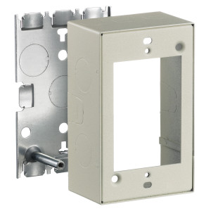 Hubbell HBL5748IVA Switch & Receptacle Box - Ivory