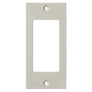 Hubbell KP26 Decorator Plate - Single Gang