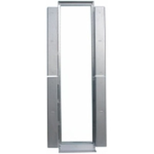 NextFrame Equipment Rack  7ft. High with 6in. Wide ft. Zft. Channels  Black (Drop Ship Only)