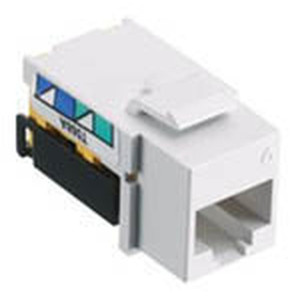 NetSelect Modular Voice/Data Jack  Category 6  Orange
