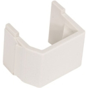 Hubbell AV Connector Blank Module Office White (10 Pack)