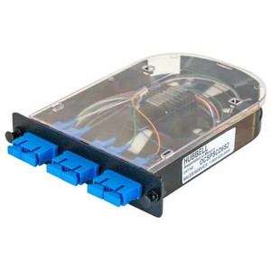 Hubbell OCSPSCD6S2 6 Fiber SC Duplex OS2 SM Cassette