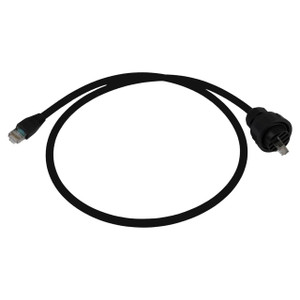 Hubbell HI6A05AA Cat6A Patch Cord – 5 ft – Black