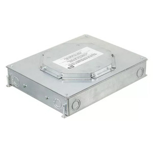 Hubbell CFB4G25RE 4-Gang Concrete Floorbox