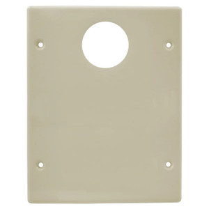 Hubbell HBL6747JXXIV 3 Gang Cover Plate