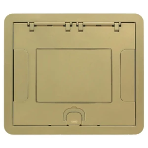 Hubbell 6/10G Carpet Cover - 610GCCVRBRSC