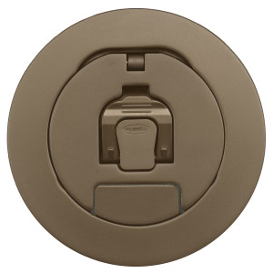 Hubbell S1R4CVRBRZ 4in. Recessed Cover