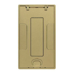 Hubbell 24GTCVRBRSC Tile Cover - 2 or 4-Gang