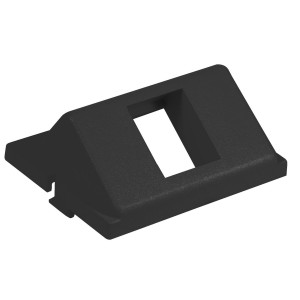 Hubbell IM1KA15BK Angled Keystone Module