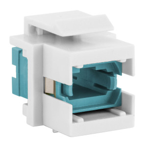 Hubbell SFFMTPAQW Aqua Flush MPO Connector