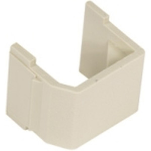 AV Connector  Blank Module  Electric Ivory (10 Pack)