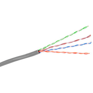 Hubbell Cable Link C6 Plenum Reelex Gray - HC6RPEGY
