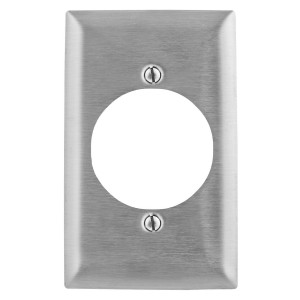 Hubbell SS723 1-Gang Stainless Steel Plate
