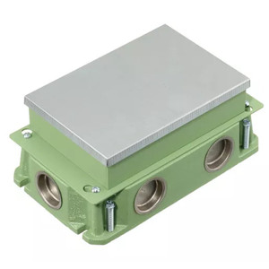 Hubbell FB4233 Deep Cast Iron Box - 2-Gang