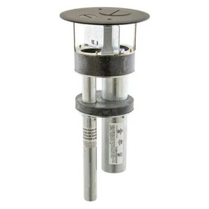 Hubbell S1R4PTFFBLK Through Floor Fitting