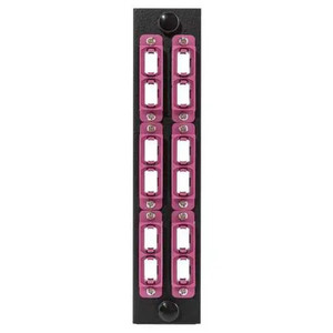 Hubbell FSPNMTPDVI6 12P MTP Duplex Panel