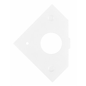 Hubbell 1.60in. Receptacle Opening - RAFB4SPTL16