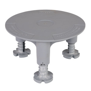 Hubbell PVC Non-Metallic Concrete Box Stand Grey - PFBSTANDG