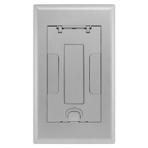 Hubbell 2GAFBCVRALUC Aluminum Floor Box Cover