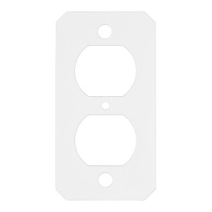 Hubbell S1R10CSPI Single Gang Sub Plate