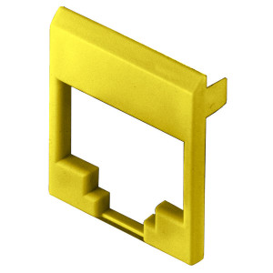 Hubbell SJFY Shielded Jack - Yellow