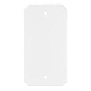 Hubbell S1R10CSPB Single Gang Blank Plate