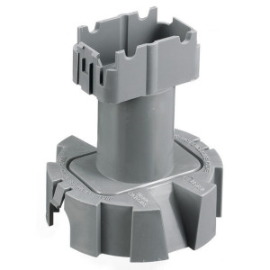 Hubbell Round PVC Floor Box Low Voltage Divider - PFBT1A