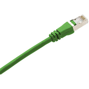 Hubbell PC6AGN03 Cat6A Shielded Patch Cord – 3 ft – Green