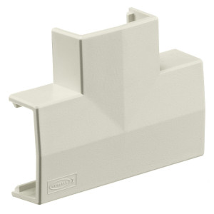 Hubbell WallTrak1 Series Tee Fitting Office White - PW1TC